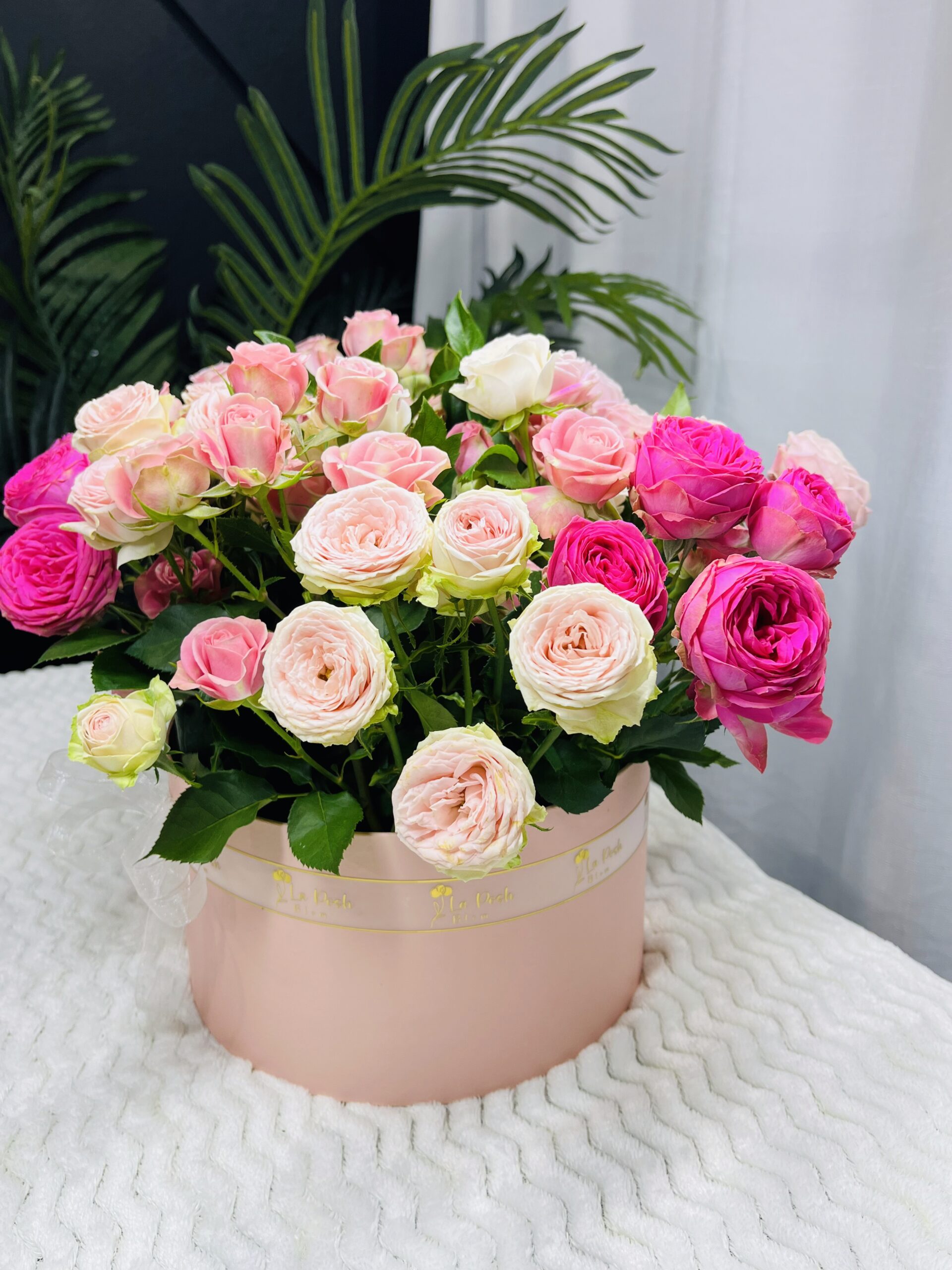 Clusters mix pink